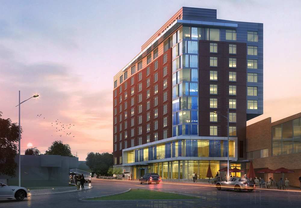 Ithaca Marriott Downtown On The Commons Hotel Bagian luar foto